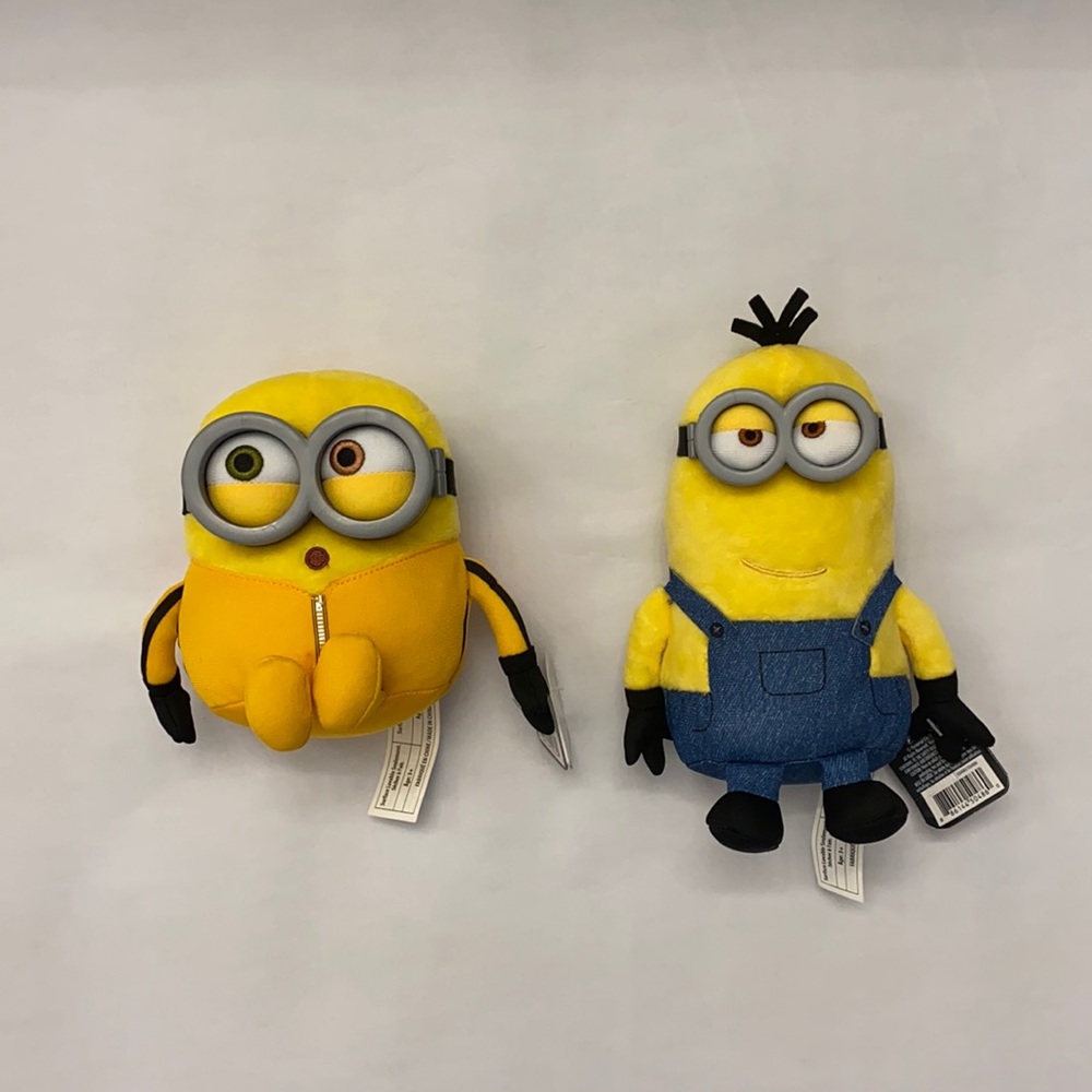 Two Minion Plushies